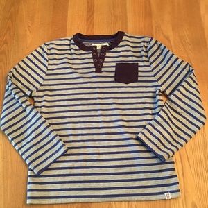 Boys striped Henley